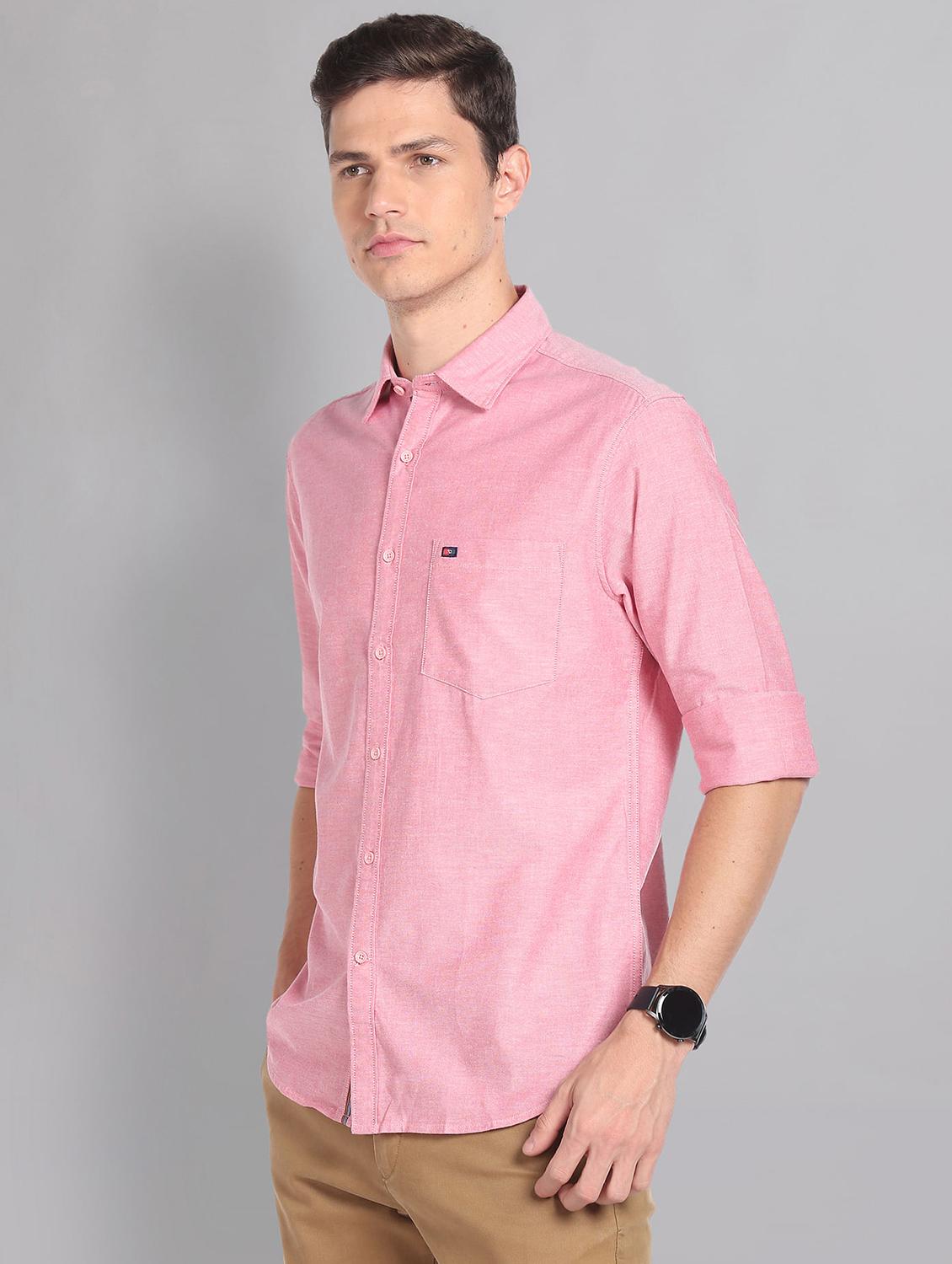 men's long sleeves casual shirt - 20396473 - Standard Image - 1