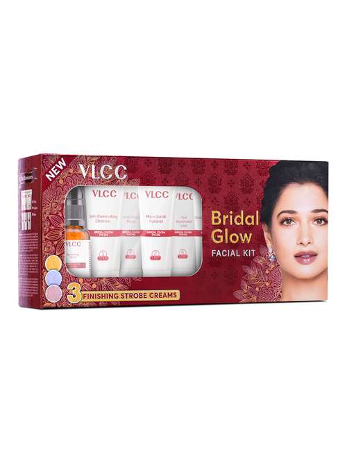 vlcc bridal glow facial kit - 50 g