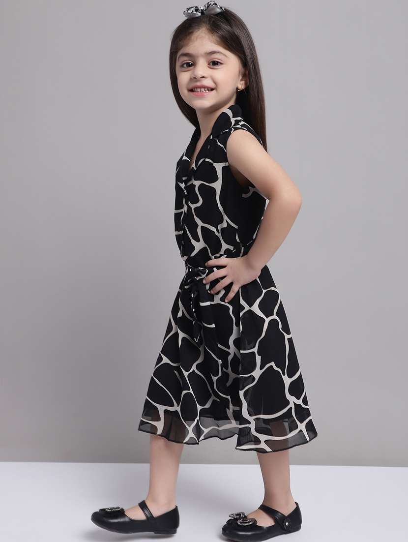 girls collared sleeveless frock - 20397152 -  Standard Image - 1