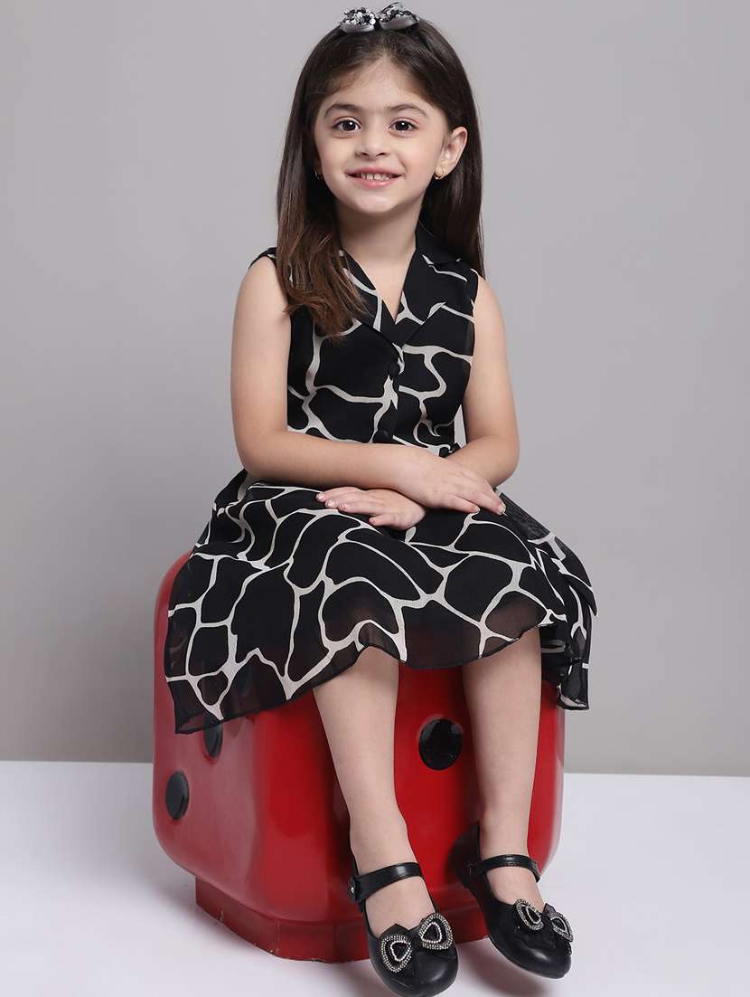 girls collared sleeveless frock - 20397152 -  Standard Image - 4