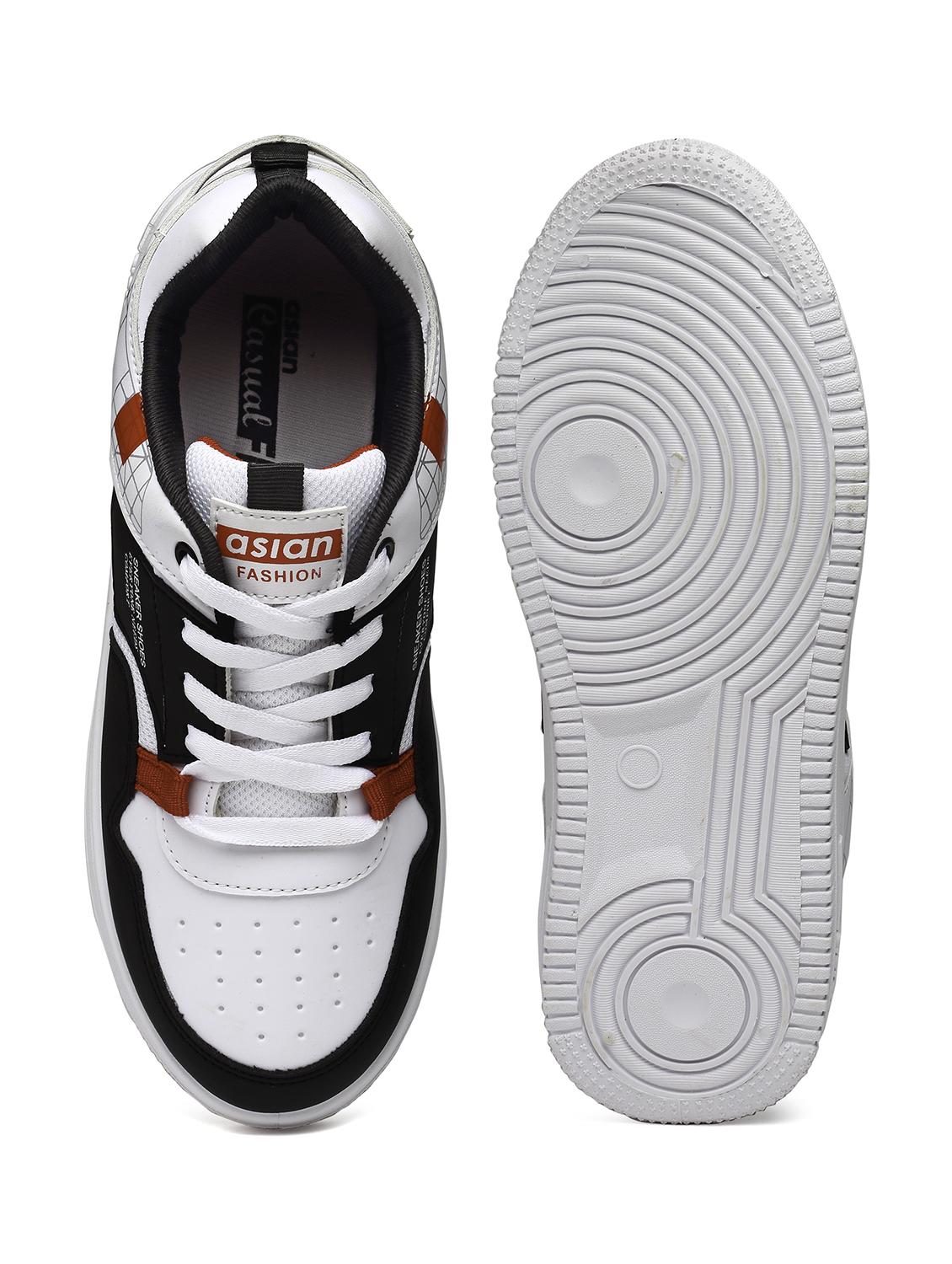 men white lace up sneaker - 20397177 - Standard Image - 4