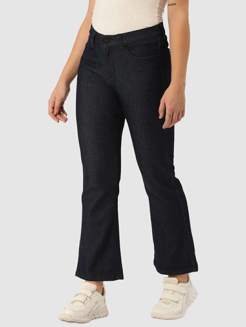women's plain bootcut jeans - 20397207 -  Standard Image - 1