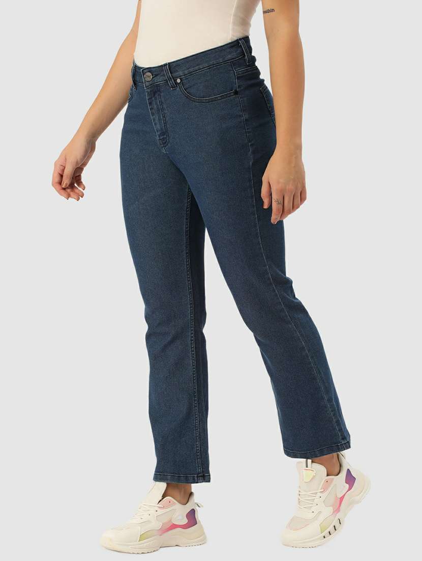 women's plain bootcut jeans - 20397208 -  Standard Image - 1