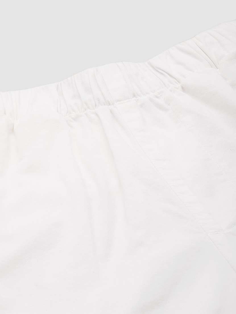 women white solids cargos trousers - 20397220 -  Standard Image - 4