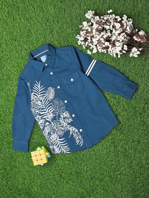 green cotton shirt - 20400218 - Standard Image - 0