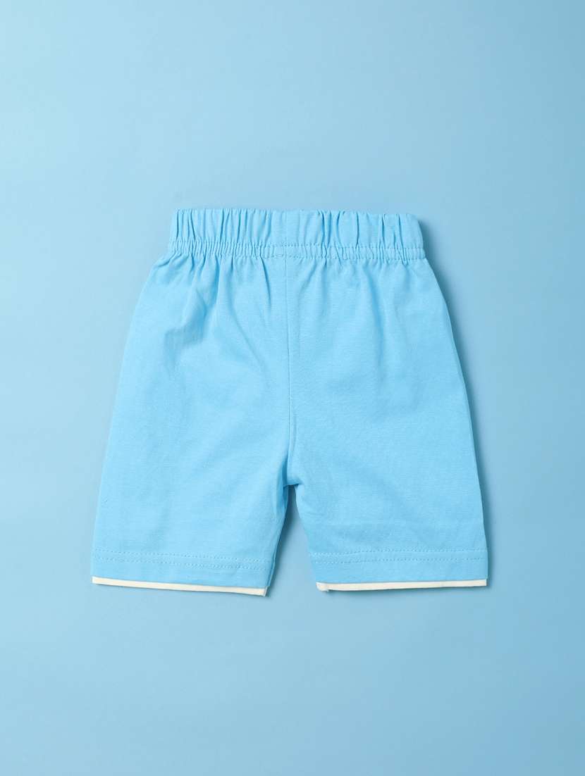 white cotton shorts & three fourth - 20403551 -  Standard Image - 4