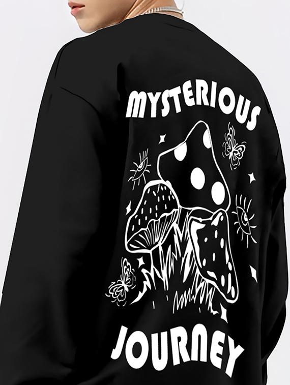 men's long sleeves oversized t-shirt - 20404130 - Standard Image - 1