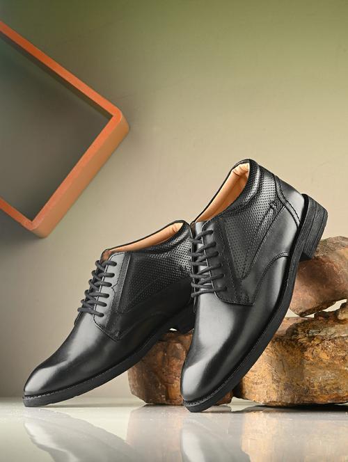men black lace-up low ankle boots - 20404183 -  Standard Image - 0