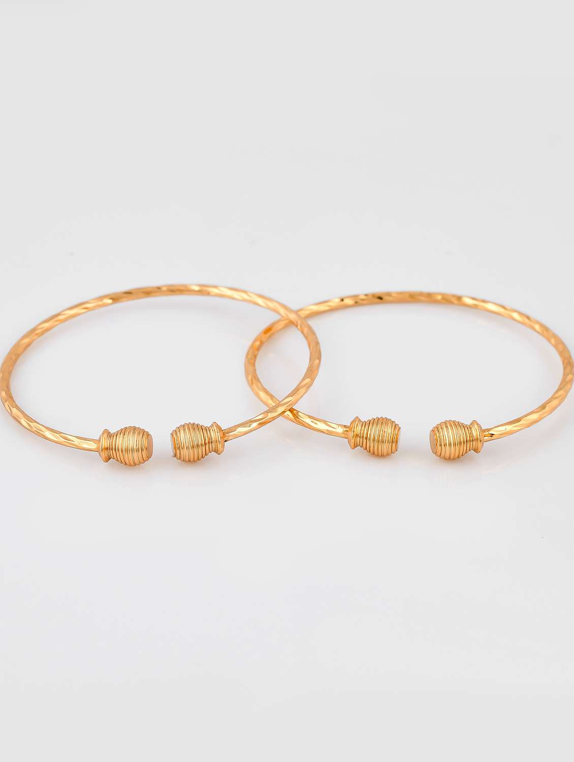 gold stainless steel bangles