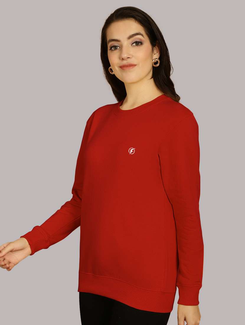 women's plain sweatshirt - 20405536 -  Standard Image - 1