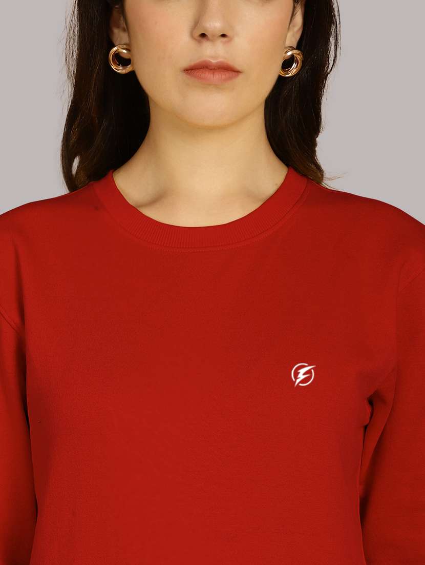 women's plain sweatshirt - 20405536 -  Standard Image - 6