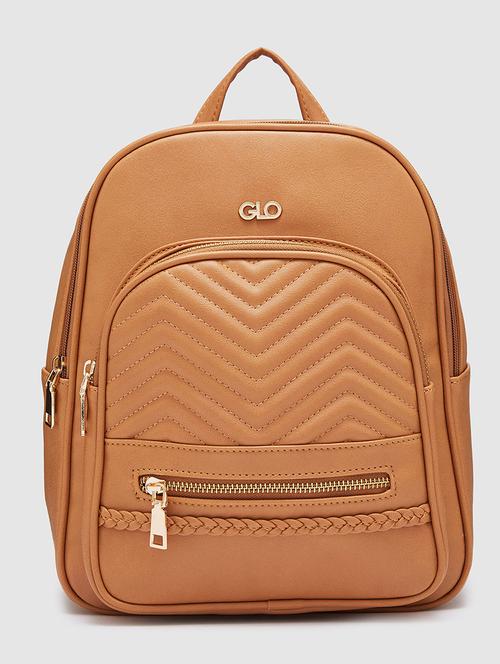 women leatherette regular backpack - 20405741 - Standard Image - 0