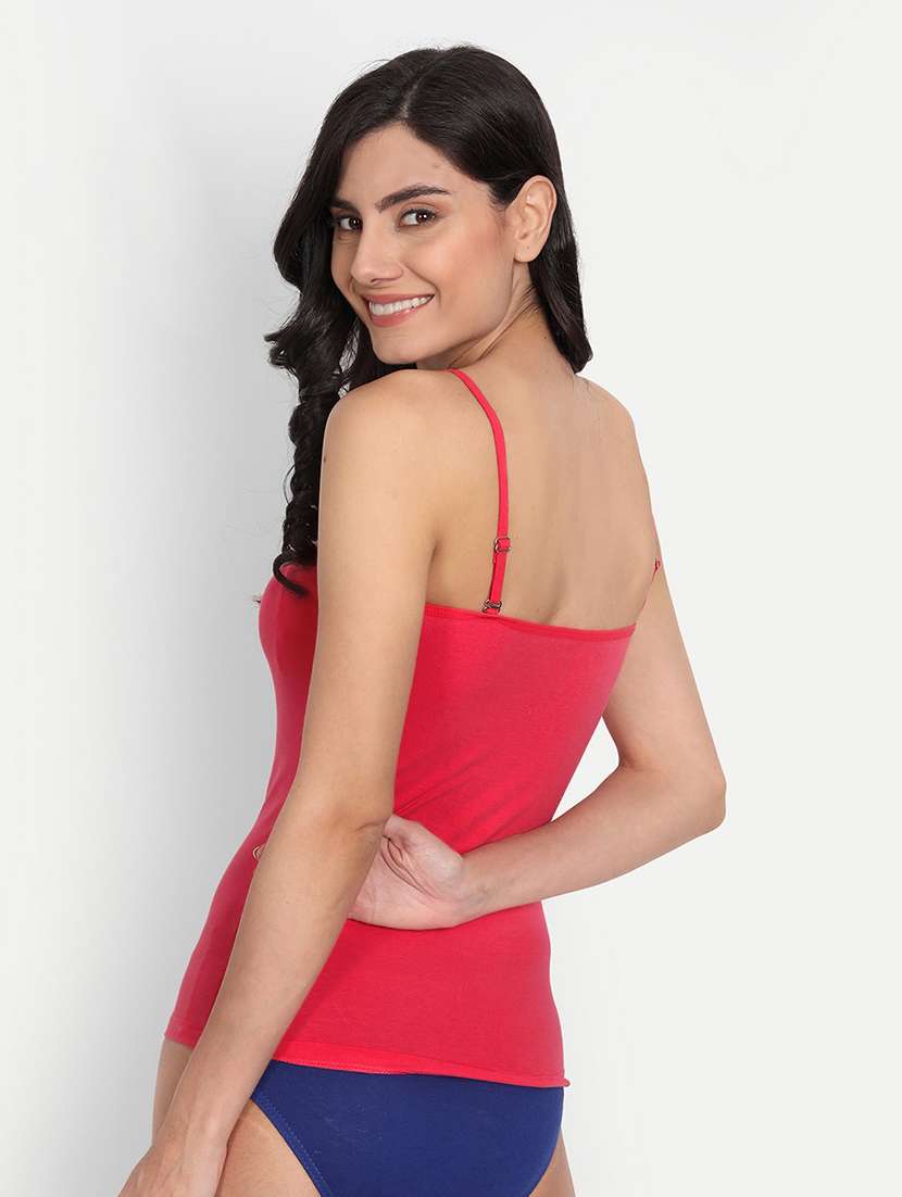 pack of 2 solid camisoles - 20405780 -  Standard Image - 4