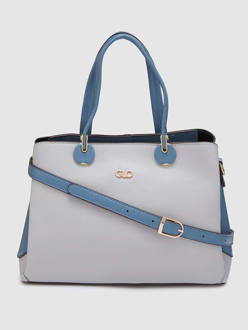 women solid leatherette  handbag - 20405811 -  Zoom Image - 0