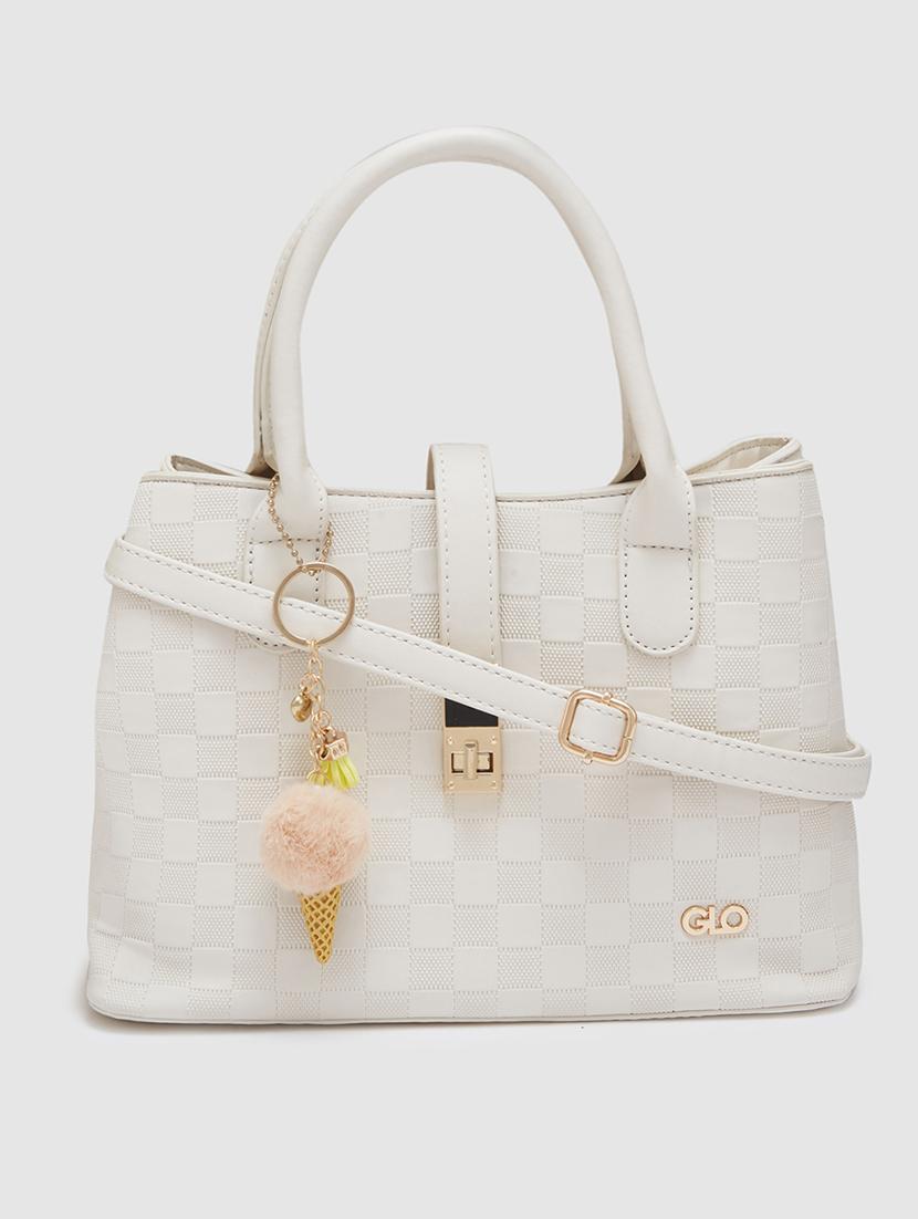 women texture leatherette handbag - 20405835 -  Zoom Image - 0
