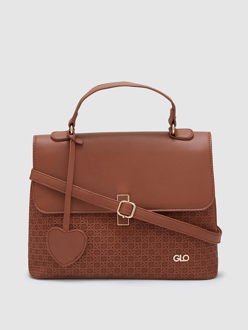 women texture leatherette handbag - 20405837 -  Zoom Image - 0