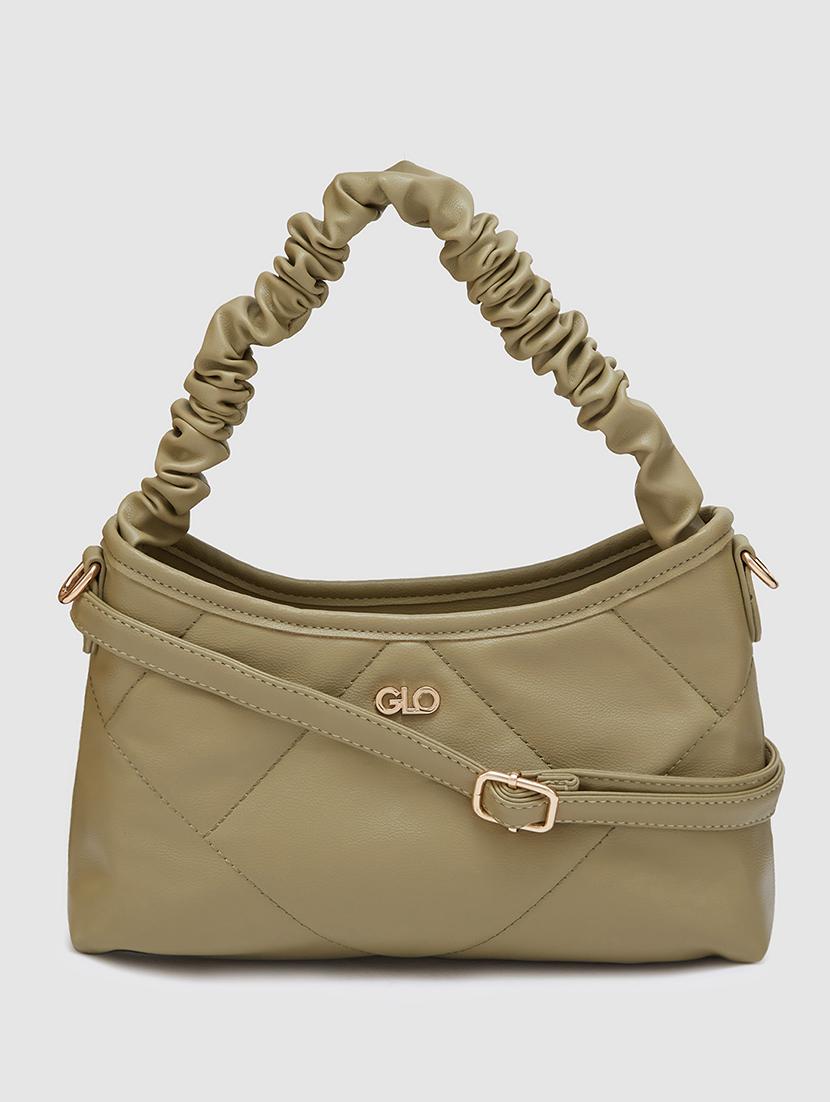 women solid leatherette hobo handbag - 20405841 -  Zoom Image - 0