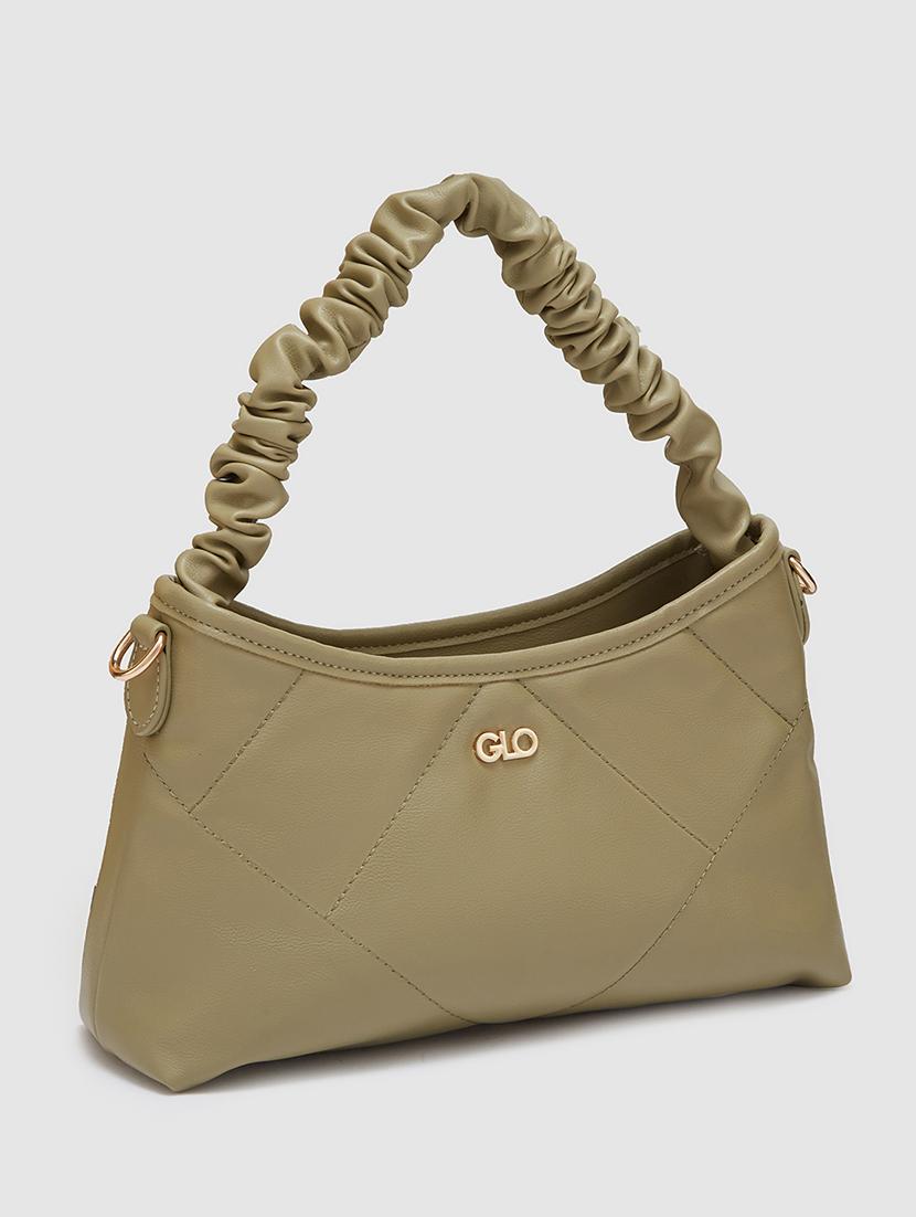women solid leatherette hobo handbag - 20405841 - Standard Image - 4