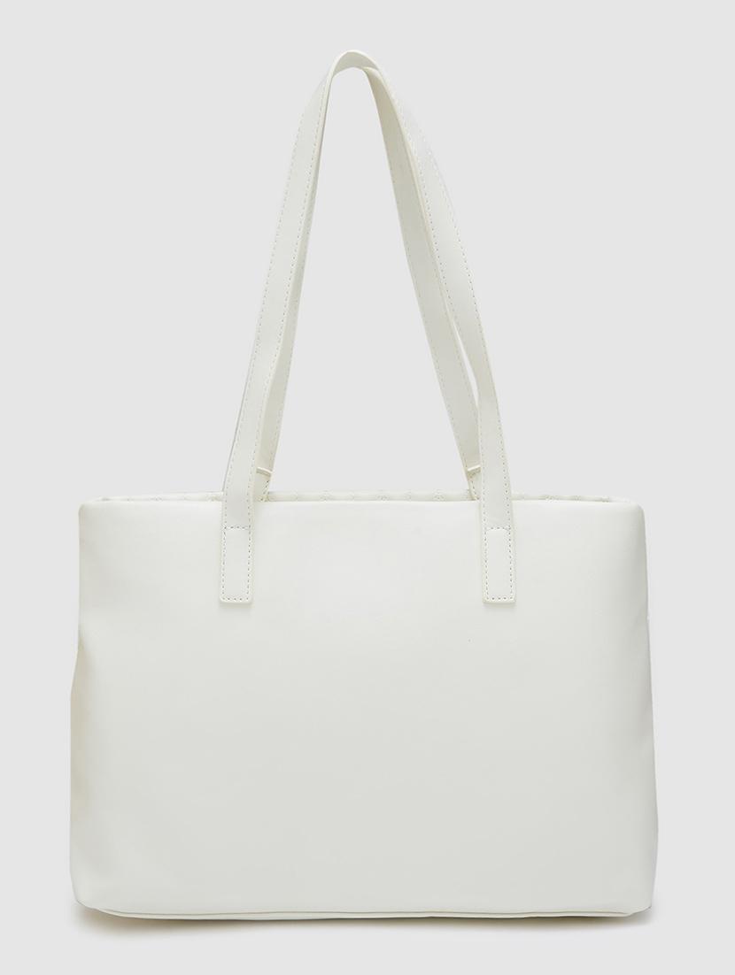women texture leatherette handbag - 20405842 -  Zoom Image - 0