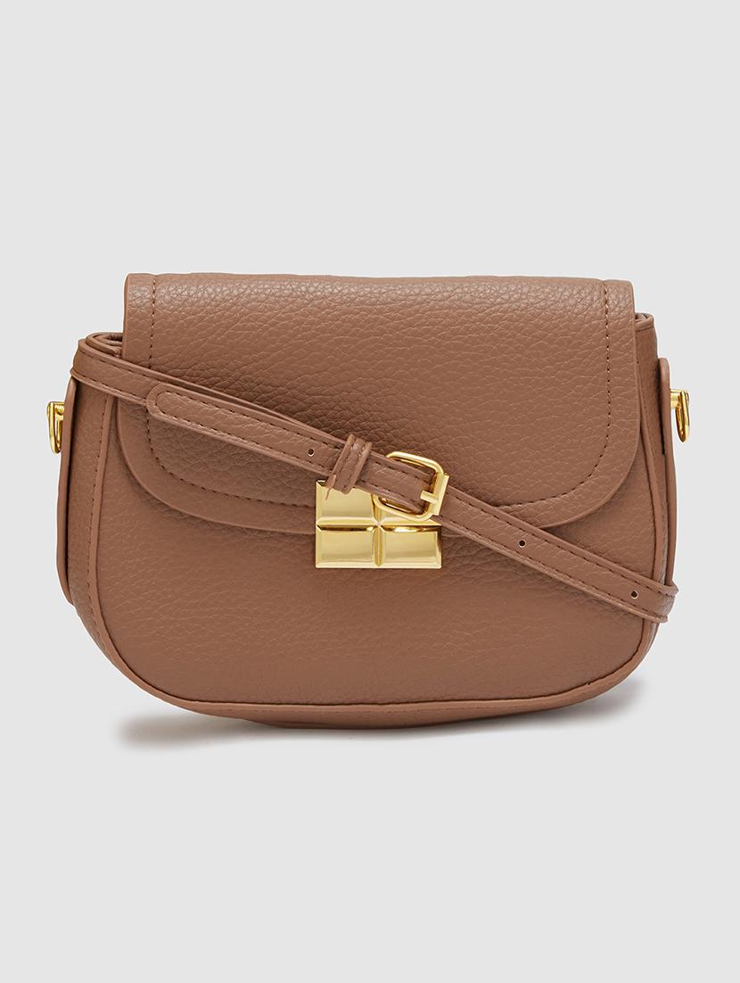 women texture leatherette sling bag - 20405848 - Zoom Image - 0