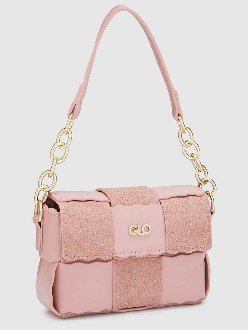 women texture leatherette handbag - 20405850 - Standard Image - 4
