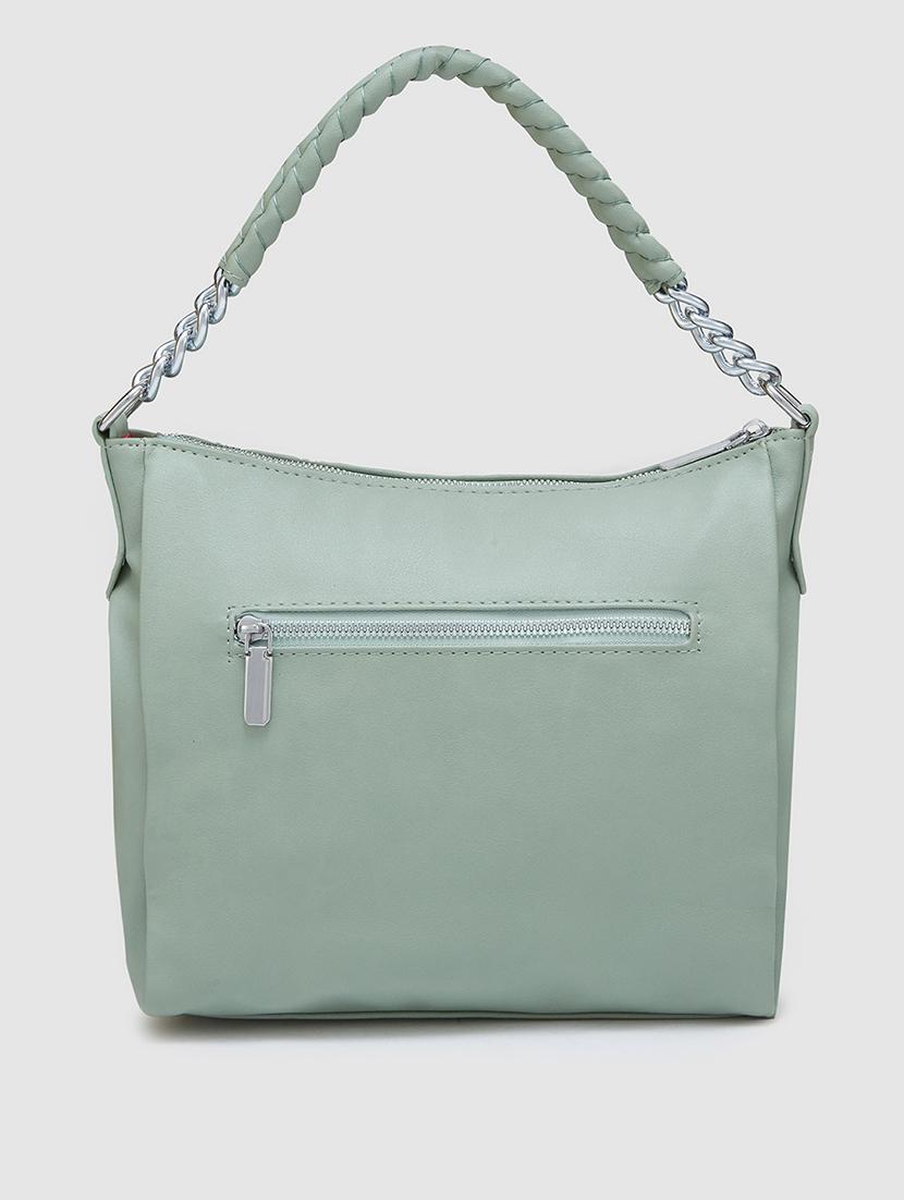 women solid leatherette hobo handbag - 20405857 -  Standard Image - 1