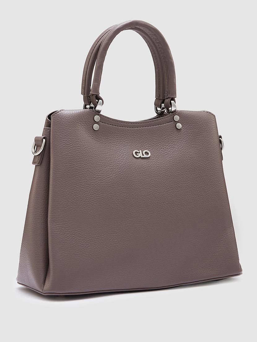 women texture leatherette handbag - 20405860 - Standard Image - 4