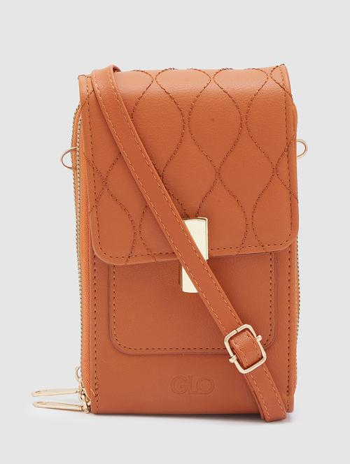 women solid leatherette sling bag  - 20405877 -  Standard Image - 0