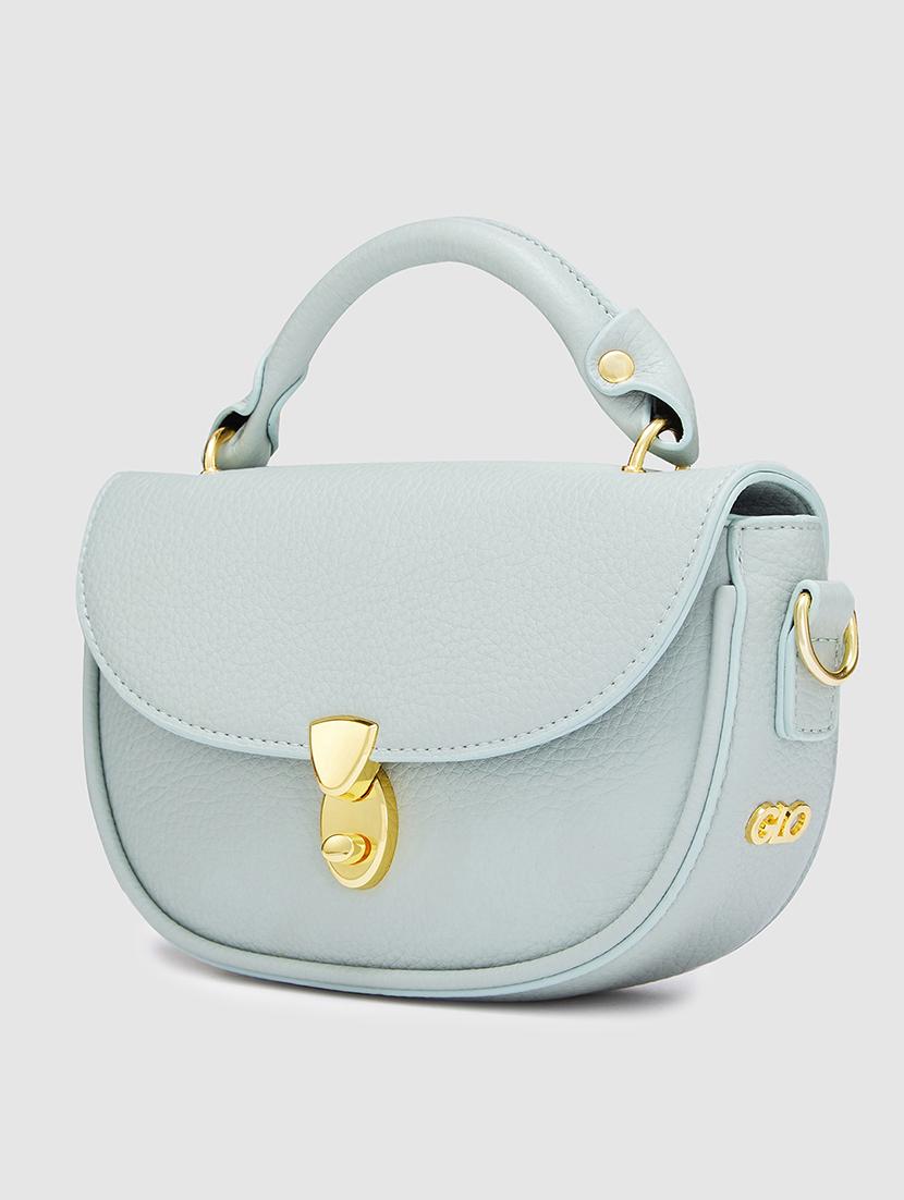 women solid leatherette handbag - 20405884 - Standard Image - 4