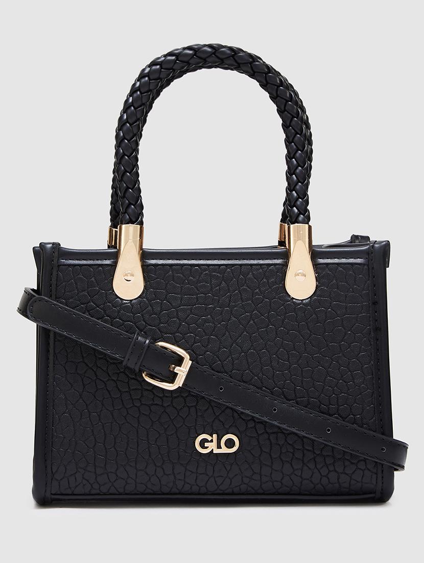 women texture leatherette handbag - 20405887 -  Zoom Image - 0