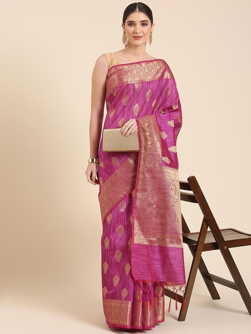 women's banarasi saree with blouse - 20406077 -  Zoom Image - 0