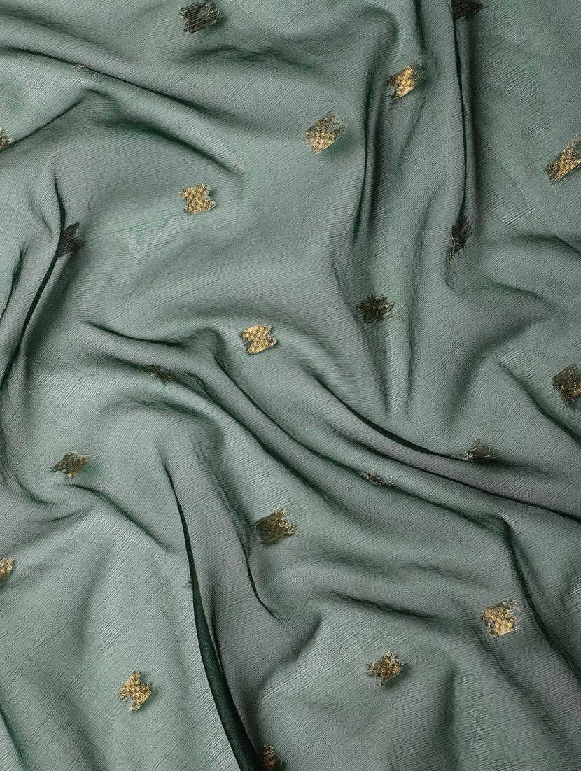 green self design bhagalpuri saree with blouse - 20406209 - Standard Image - 4
