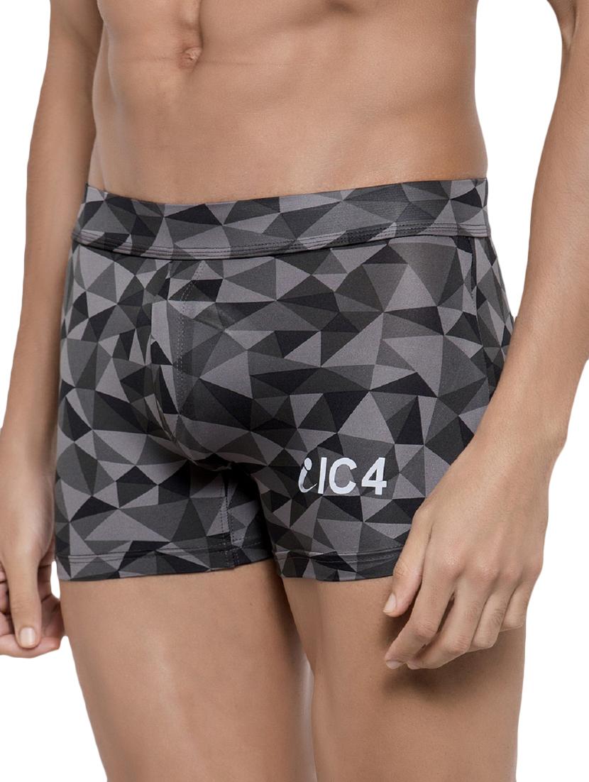 pack of 3 geometric print trunks brief - 20408996 - Standard Image - 1