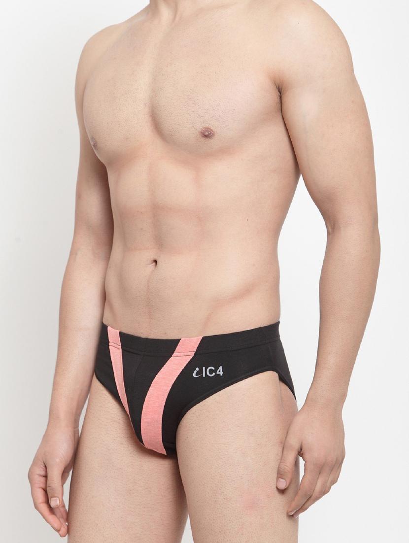 men's color block hipster briefs - 20409020 - Standard Image - 1
