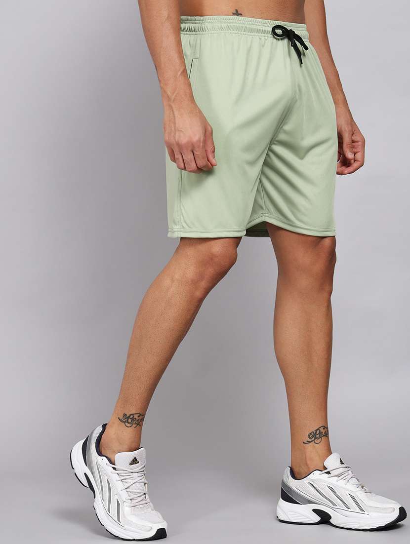 men mid rise typographic printed shorts - 20409232 -  Standard Image - 1