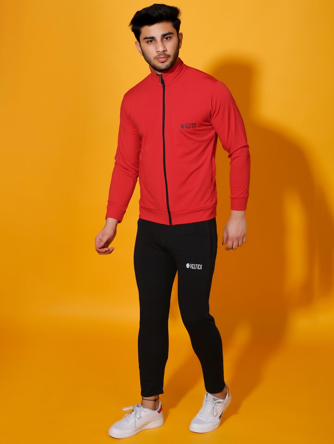 multi color solid ankle length track suit - 20409291 -  Standard Image - 1