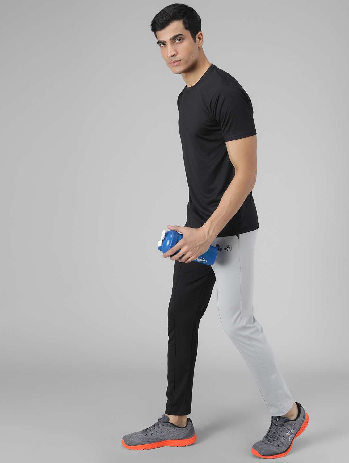 men's color block track pant - 20409305 -  Standard Image - 4