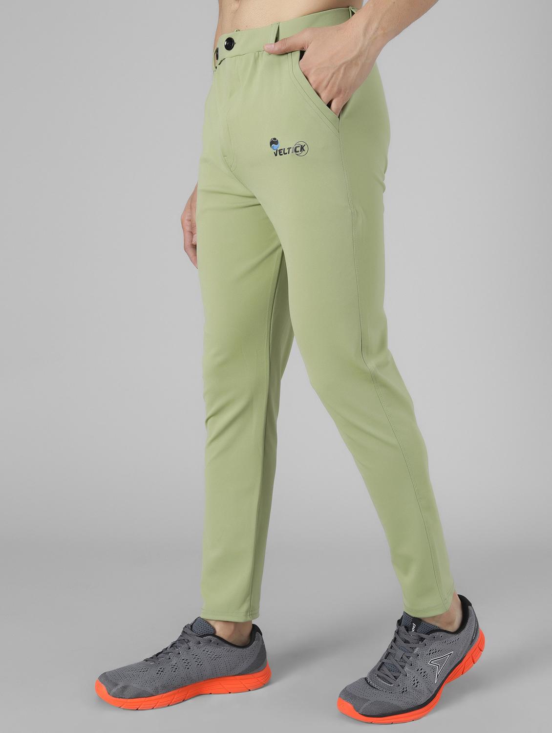men's solid ankle length track pant - 20409315 -  Standard Image - 1