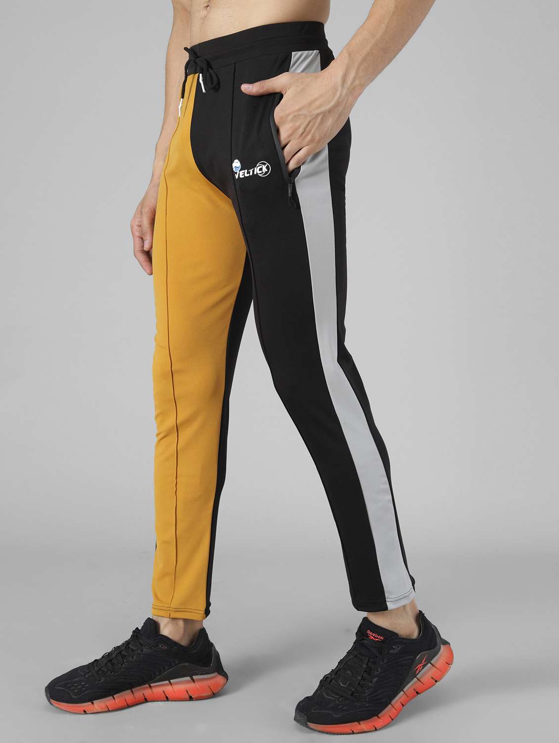men's color block track pant - 20409316 -  Standard Image - 1