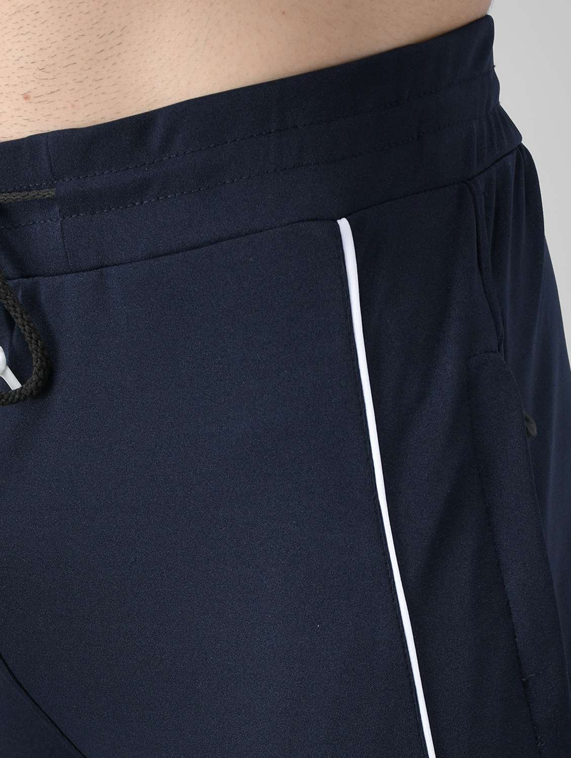 men's solid ankle length track pant - 20409317 -  Standard Image - 4