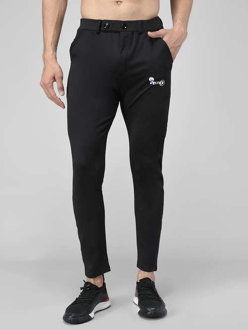 men's solid ankle length track pant - 20409322 -  Standard Image - 0