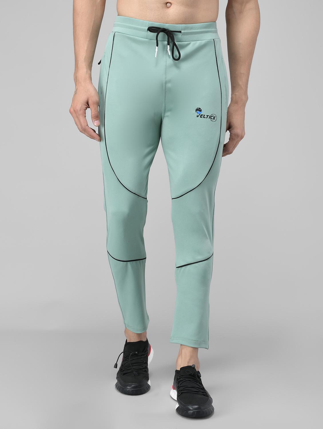 men's solid ankle length track pant - 20409326 -  Zoom Image - 0