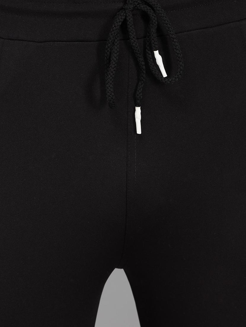 men's solid ankle length track pant - 20409332 - Standard Image - 4