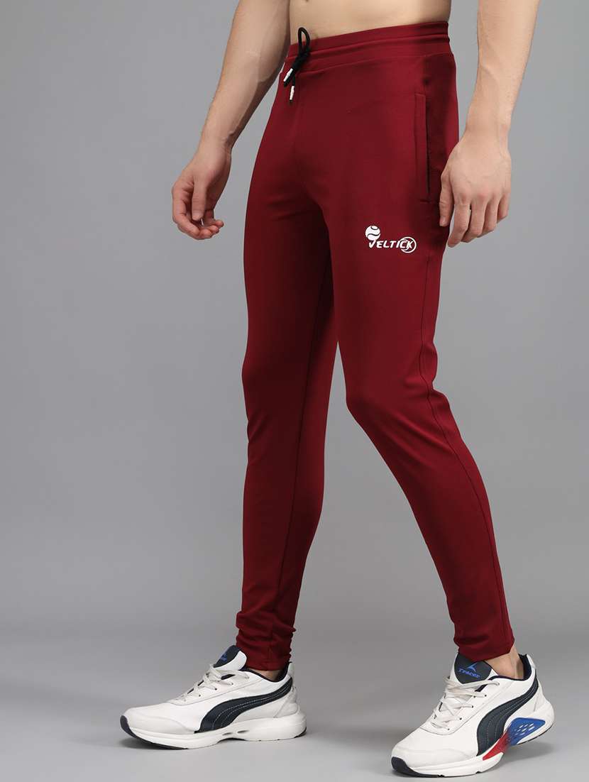 men's solid ankle length track pant - 20409337 -  Standard Image - 1