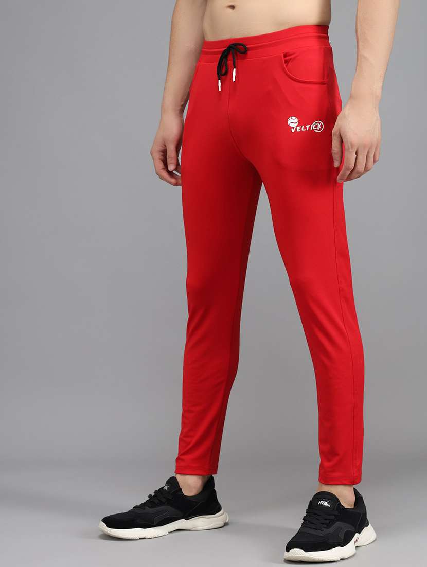 men's solid ankle length track pant - 20409338 -  Standard Image - 1