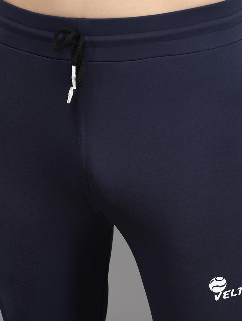 men's solid ankle length track pant - 20409340 - Standard Image - 4