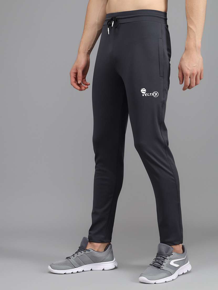 men's solid ankle length track pant - 20409344 -  Standard Image - 1