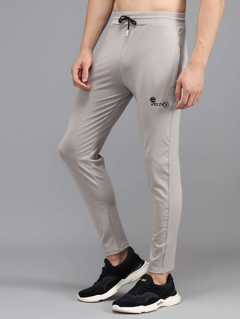 men's solid ankle length track pant - 20409345 -  Standard Image - 1