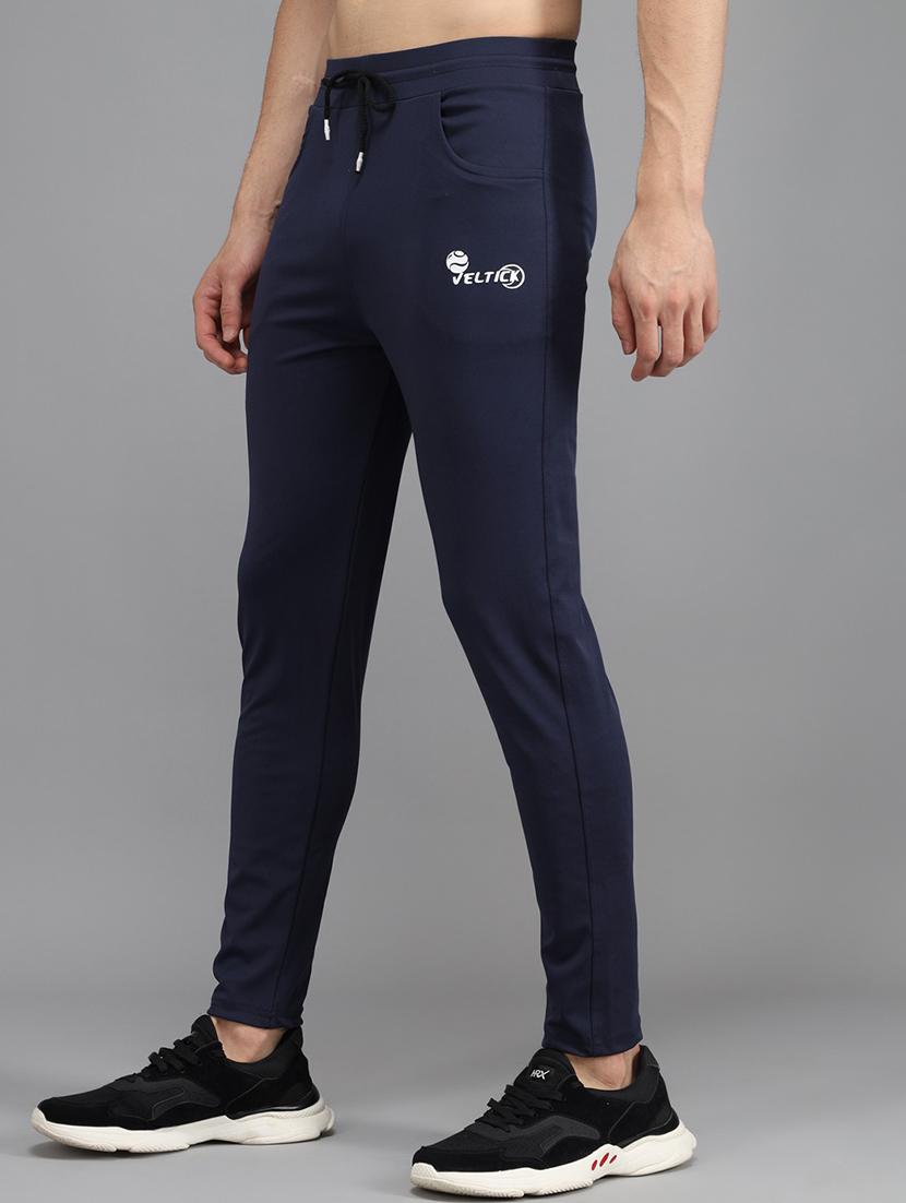 men's solid ankle length track pant - 20409350 -  Standard Image - 1