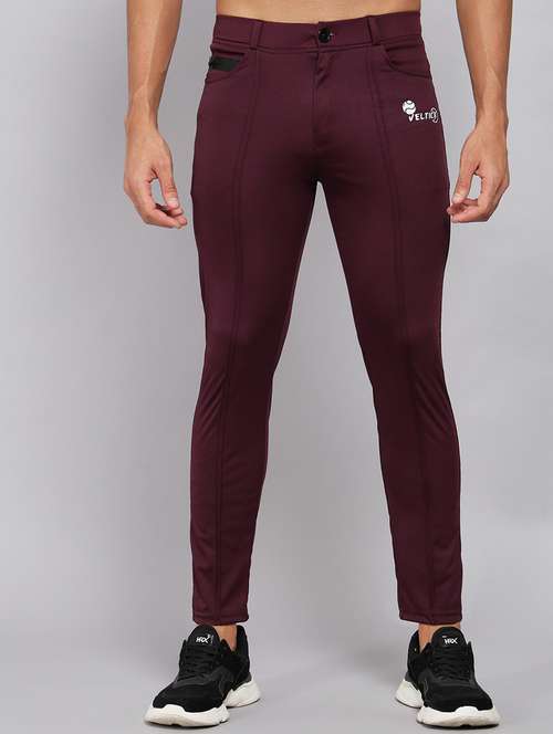 men's solid ankle length track pant - 20409351 -  Standard Image - 0